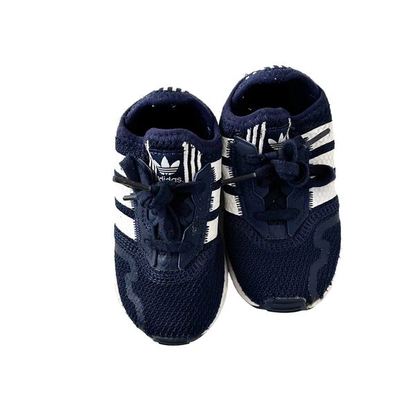 Adidas Swift Run X Navy Blue Sneakers Sz 6 Baby - Picture 3 of 7